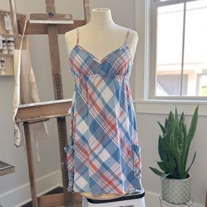 Roxy Plaid Sundress
